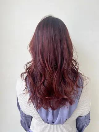 セミロング ハピネスフィール宇治店【FEEL】所属・瀧上 菜津美のヘアスタイル