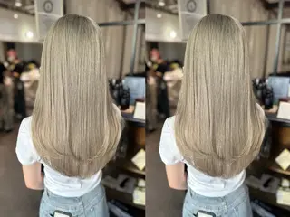 セミロング レイヤー透明感カラー / MAIKAのヘアスタイル