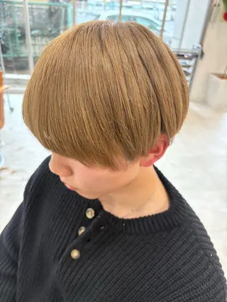 カラー メンズ moiBlanc所属・ボブ/ショートボブ/ Aoyagiのヘアスタイル