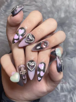 ネイル Dark honey スカルプ専門原宿店のネイルデザイン