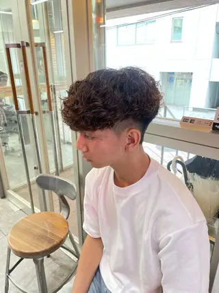 パーマ メンズ 町田エリアＮｏ．１/ パーマ特化/太田京希のヘアスタイル