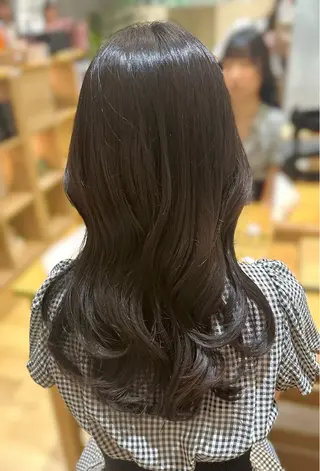 セミロング パーマ 碓氷和叶/ストレート 、パーマモデル募集中のヘアスタイル