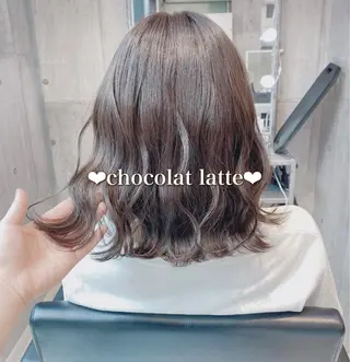 ミディアム カラー ヘアアレンジ メンズ キッズ お悩み解決美容師 💐AMIのヘアスタイル