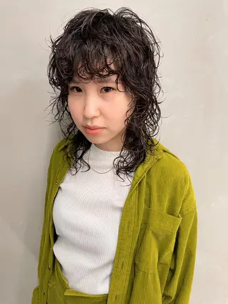 ミディアム カラー センスをお届けします 大谷将生INFPのヘアスタイル