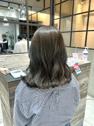 ミディアム カラー 🌿ニュアンス/髪質 改善🌿Fukudaのヘアスタイル