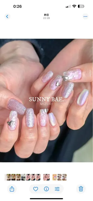 ネイル SUNNY BAE. 🌼MIZUKIのネイルデザイン