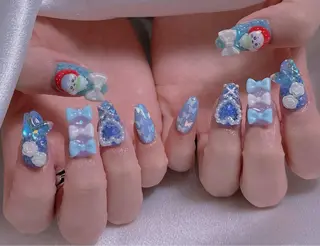 ネイル 長さだし専門店 M2　rikaのネイルデザイン