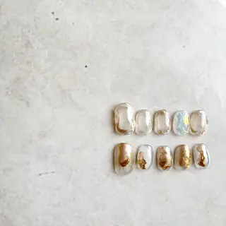 ネイル フリーランス¨̮⃝ ネイリストOKADAのネイルデザイン