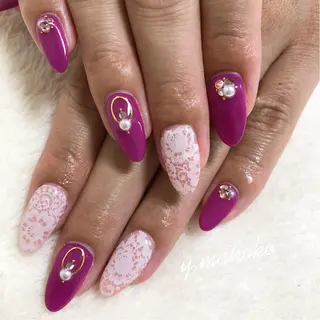 ネイル She nail studio 原宿所属・パラジェル有/ スカルプ/mahoのネイルデザイン