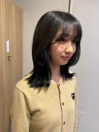 ミディアム 透明感×レイヤーカッ ト🌼kiraraのヘアスタイル