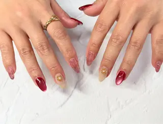 ネイル 愛川町 あんすりうむのネイルデザイン