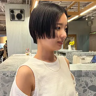 ショート MASHU所属・鳥越 一希のヘアスタイル
