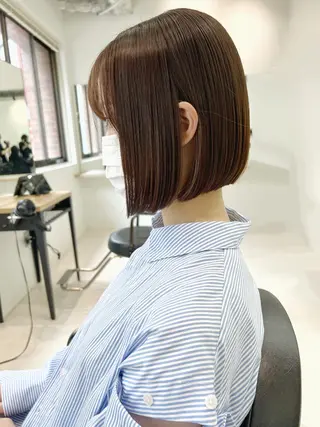 ショート カラー lar 立川南口所属・砂岡 里奈のヘアスタイル
