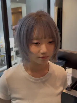 ショート カラー 🫧TATSUYA/ 錦糸町ʕ•̫͡•のヘアスタイル