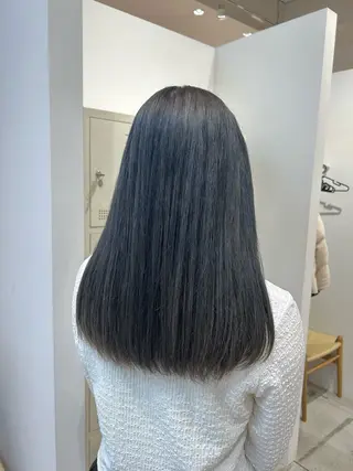 セミロング カラー ヘアアレンジ yuka .のヘアスタイル