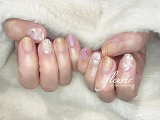 ネイル フルリール 【プライベートサロンのネイルデザイン