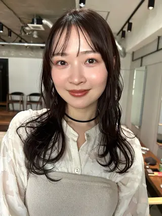 ロング ヘアセット/透明感 カラー/MIHO♡のヘアスタイル