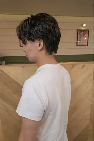 パーマ メンズ 【ボブ】縮毛矯正/ 船橋駅5分/鈴木杏美のヘアスタイル