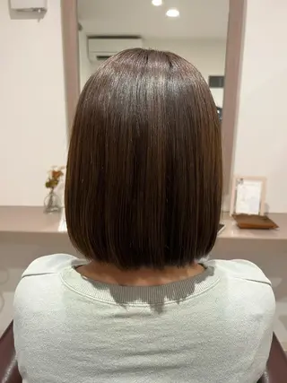 ミディアム 井上 美春のヘアスタイル
