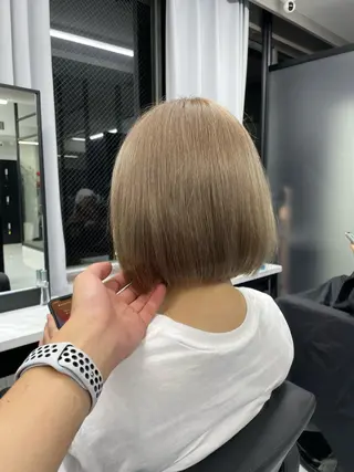 セミロング カラー Wehlen所属・透明感カラー🌟 keisukeのヘアスタイル