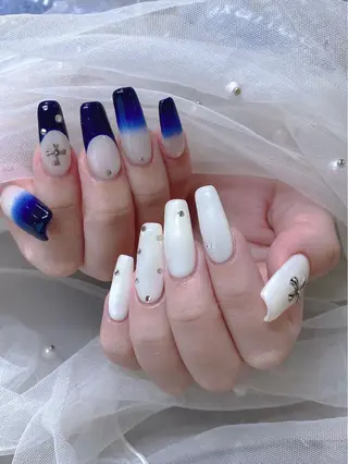 ネイル 長さだし専門店 M2　rikaのネイルデザイン