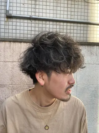 ミディアム 渋谷 メンズヘア⭐️ タニグチヨシユキのヘアスタイル