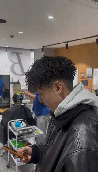 メンズ BTECHbyZen所属・メンズ特化型 美容師[福永一世]のヘアスタイル