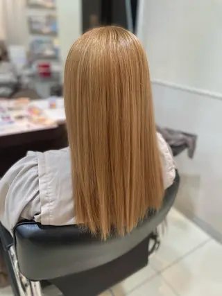 ロング カラー 嶌田 沙紀のヘアスタイル