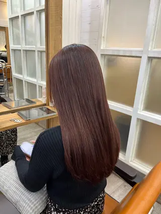 ロング カラー ヘアアレンジ 🦋レイヤー職人 猪瀬玲奈🦋のヘアスタイル