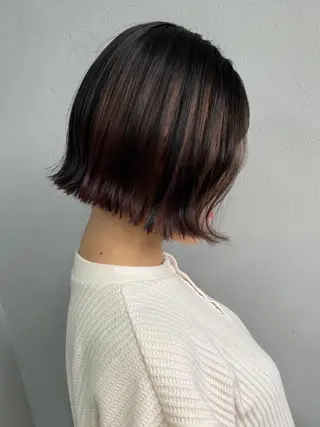 ショート カラー N° aria 三軒茶屋のヘアスタイル