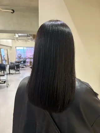 セミロング natsuki /HUI 金山のヘアスタイル