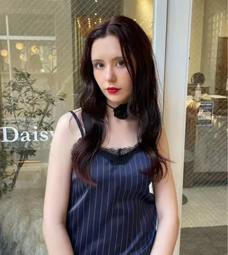 ロング Daisy🎀透け感 カラー🎀JUNAのヘアスタイル