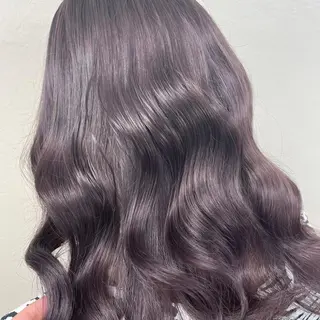 セミロング ヘアアレンジ メンズ 🫧ハイトーン🫧 ベージュ🫧徹哉のヘアスタイル