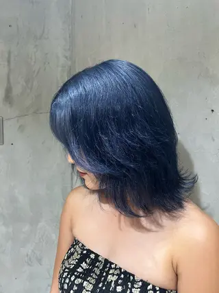 ミディアム 阿部 翔一郎/暖色系カラーのヘアスタイル