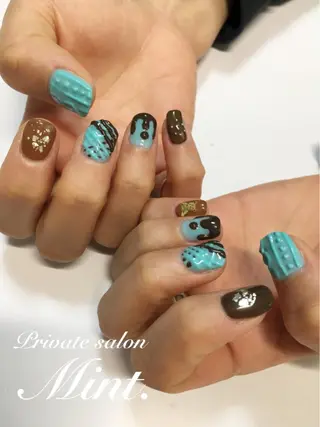 ショート ネイル Mint. nailのネイルデザイン