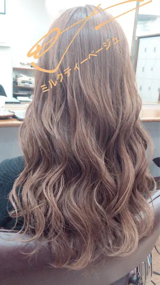 ロング カラー アンダーバーホワイト_WHITE所属・_WHITE芝本 賢吾【天王寺店】のヘアスタイル