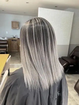 ミディアム カラー ROBIN所属・指名数No.1 /NAOYAのヘアスタイル