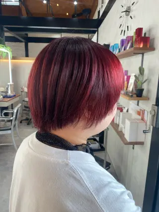 ショート カラー 齋藤 未来のヘアスタイル