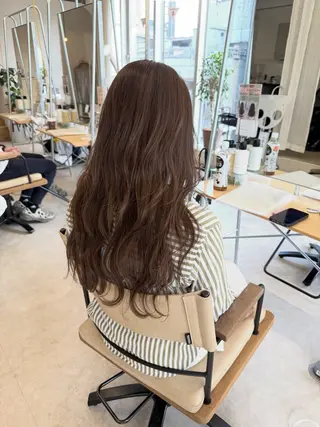 ロング 上川 開生のヘアスタイル