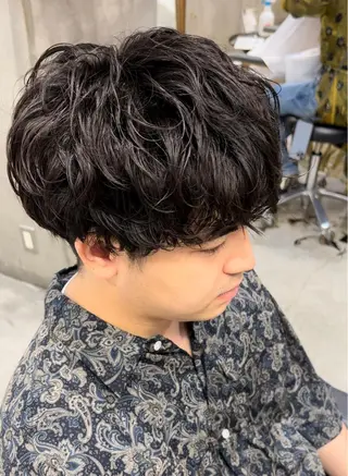 パーマ メンズ GO TODAY 原宿本店所属・髪質改善/縮毛矯正 /DAIKIのヘアスタイル