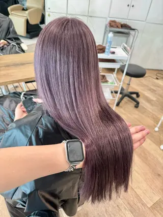 ロング カラー 立川/ブリーチ/ 髪質改善/西川翔真のヘアスタイル