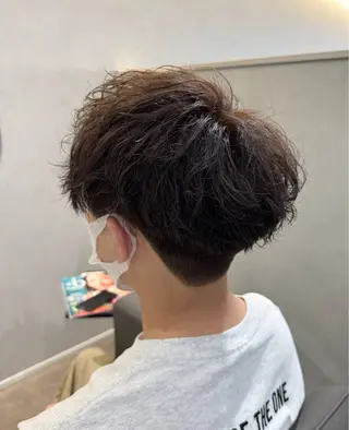 カラー メンズ Salon de Qualia(サロンドクオリア)所属・ハイトーン/外国人風 カラー/メンズパーマのヘアスタイル