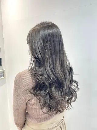 ロング カラー 💫小顔カット TAROのヘアスタイル