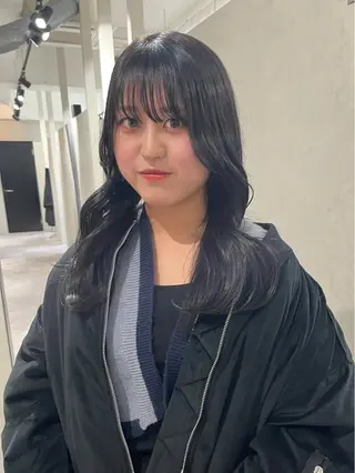 セミロング ace share salon所属・Yurina 💖透明感カラー💖のヘアスタイル