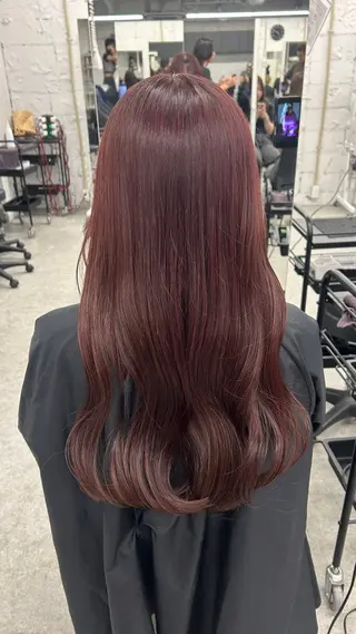 ロング 艶カラー美髪縮毛矯正 /髪質改善✨️ユウキのヘアスタイル