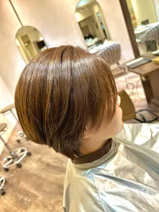 ショート 宇川 湧也のヘアスタイル