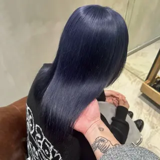 セミロング カラー Ma cherie by Lond所属・ハイトーン/ ブリーチAikaのヘアスタイル