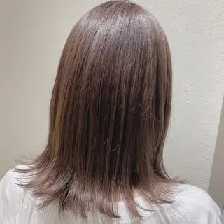 ミディアム カラー 🌈似合わせカラー 🌈もりななこ🧡のヘアスタイル