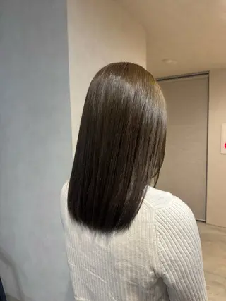 ミディアム AMATORA SPA/福井美悠のヘアスタイル