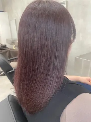 ミディアム カラー オオシロ ユウマのヘアスタイル